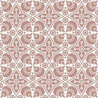 Decorative monochrome pattern vector