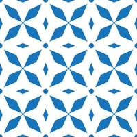 patrones azules sin costura vector