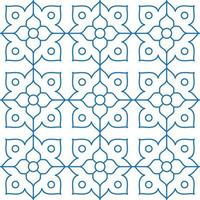 Traditional seamless patterns vector