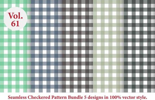 checkered pattern vector, which is tartan,Gingham pattern,Tartan fabric texture in retro style, colored vector