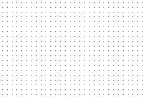 Dotted grid seamless pattern for bullet journal. Black point texture. Black dot grid for notebook paper. Vector illustration on white background