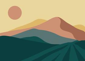 Japanese background with line wave pattern vector. Abstract template with geometric pattern. Mountain layout design in oriental style. vector