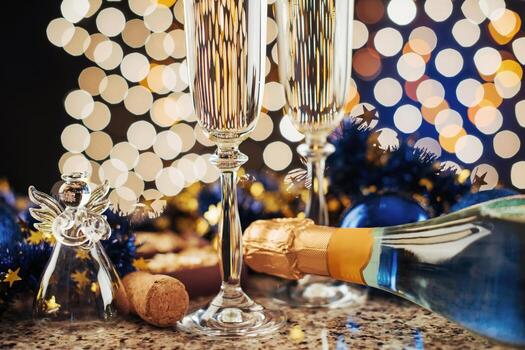 celebración de Año Nuevo foto