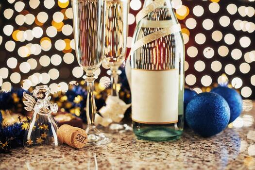 celebración de Año Nuevo foto