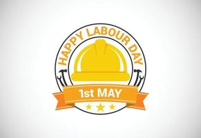 Happy Labour Day 2022 Vector. 1st May International Labour Day. Worker's Day Vector Art