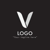 logotipo de la letra inicial. utilizable para logotipos comerciales y de marca. elemento de plantilla de diseño de logotipo de vector plano