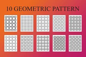 Geometric Pattern set vector