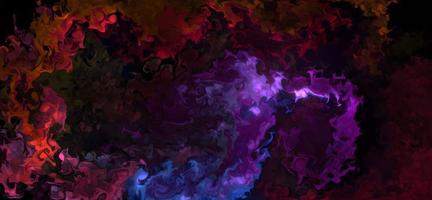 Fluid Art. Abstract colorful background, wallpaper, texture. abstract colored dust explosion background. Mixing paints. Modern art. Marble texture photo