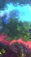Alcohol ink colors translucent. Abstract multicolored marble texture background. Design wrapping paper, wallpaper. Mixing acrylic paints. Modern fluid art. Alcohol Ink Pattern photo