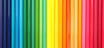 Pattern created with colored pencils is used as colorful background. photo