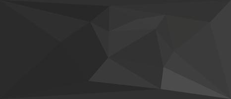 black geometric abstract polygonal triangle pattern. minimal modern background photo