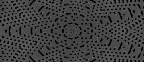 black metal grid seamless dot pattern. circle mesh pattern background texture photo