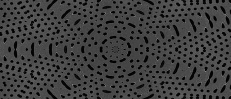 black metal grid seamless dot pattern. circle mesh pattern background texture photo