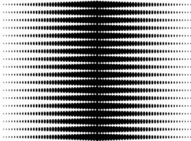 Halftone wave background. Curved gradient texture or pattern. Vector illustration.