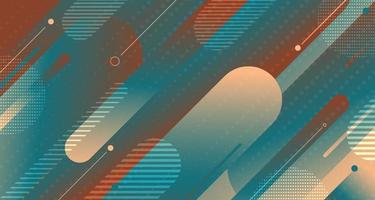 Abstract color stripe line pattern decorative artwork style background. vector