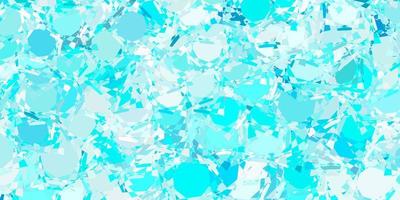 Light BLUE vector pattern with polygonal shapes.