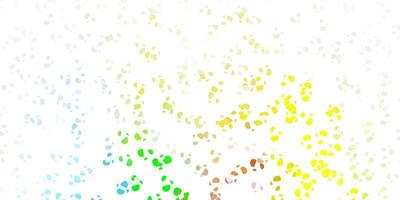 Light multicolor vector template with abstract forms.