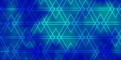 Light BLUE vector layout with lines, triangles.