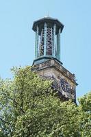 bell tower of Aegidienkirche church in Hanover Germany photo