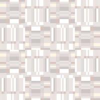 Artistic pix matrix tile textile. Abstract geometric seamless pattern. Square stripe ornament vector