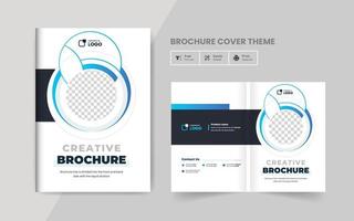 modern company profile business brochure template layout creative and clean annul report professional business brochure template design vector