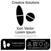 Pill Icon Vector EPS 10