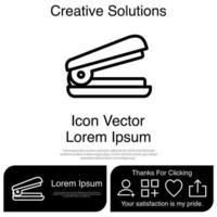 Stapler Icon Vector EPS 10