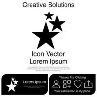 Star Icon Vector EPS 10