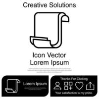 papel, icono, vector, eps, 10 vector