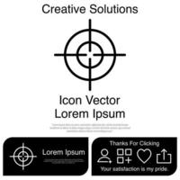 Target Scope Icon Vector EPS 10