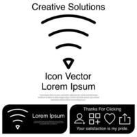 Wifi Icon Vector EPS 10