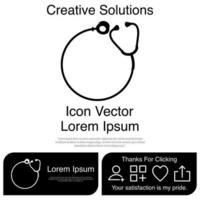 Stethoscope Icon Vector EPS 10