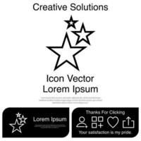 Star Icon Vector EPS 10