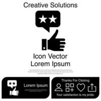 Star Rating Icon Vector EPS 10