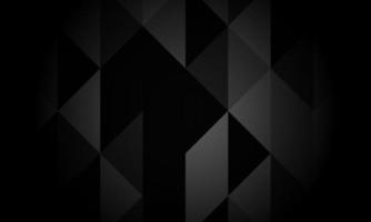 Abstract black and gray triangles in seamless pattern. vector