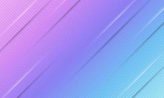 fondo de banner abstracto degradado azul y morado con estilo de trama de semitonos. vector