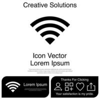 Wifi Icon Vector EPS 10