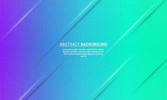Abstract banner background blue and purple gradient with halftone style. vector