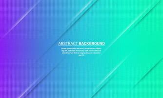 Abstract banner background blue and purple gradient with halftone style. vector