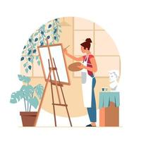 Female Art Painter