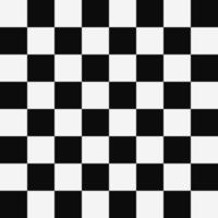 Official chess board black and white square background - Vector