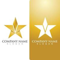 Star logo and symbol  icon Template vector