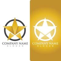 Star logo and symbol  icon Template vector