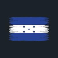 Honduras Flag Brush Strokes. Natonal Flag vector