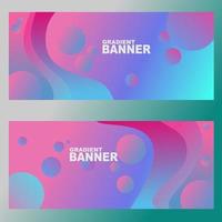 set of gradient landing page backgrounds. design for web, pamphlets, posters, advertising billboards vector