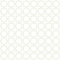 Seamless pattern or Islamic background with geometric style vector