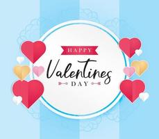 Greeting cards for Valentines day vector