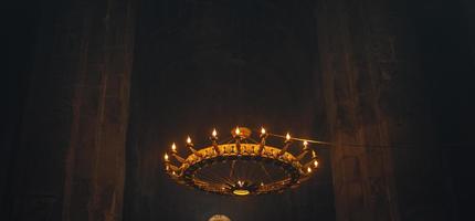 iglesia de odzun en el pueblo de odzun de lori armenia. foto