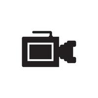 Camera Icon vector logo . Photography icons set. Security Camera Icon. photo and video icon