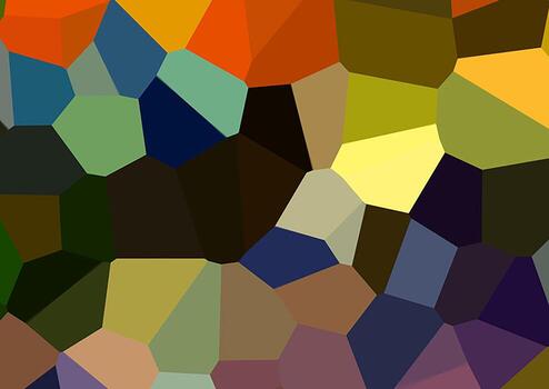 fondo abstracto de polígono fondo abstracto compuesto de ilustración de triángulos crear un diseño. foto